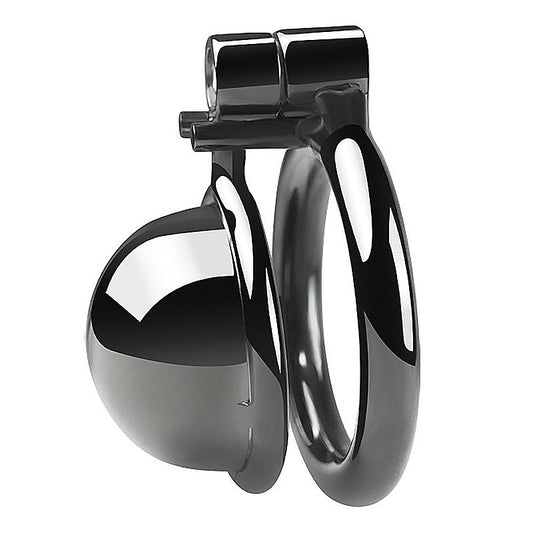 Cb Chastity Lock Cock Cage Black By Bdstyle - Male Chastity