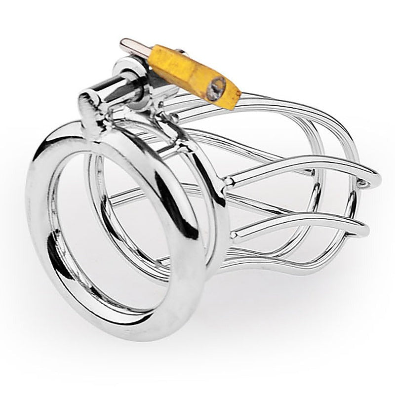 Classic Small Banana Men'S Chastity Cage By Bdstyle - Male Chastity