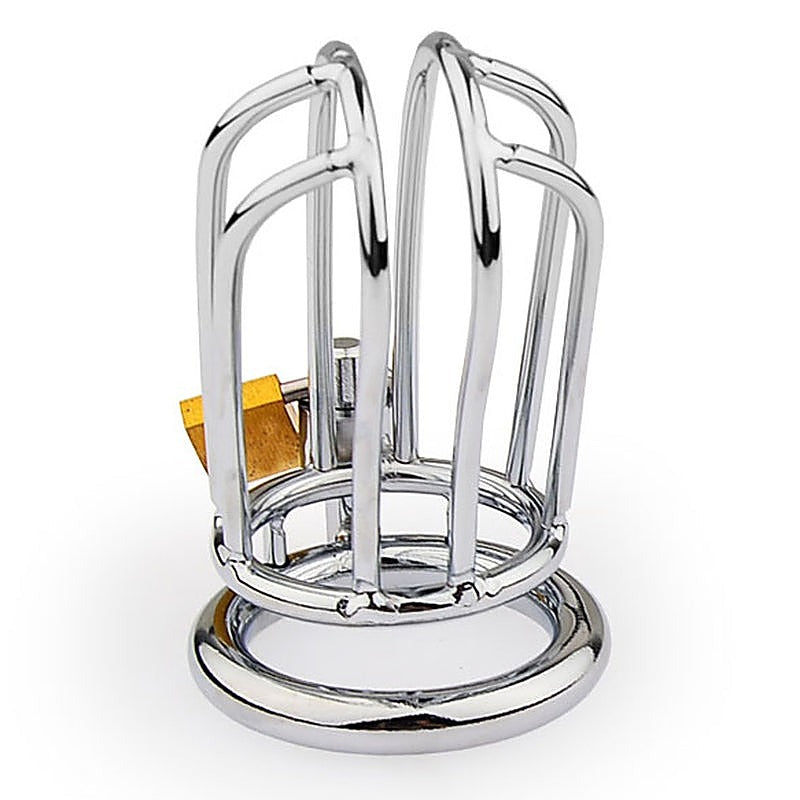 Classic Small Banana Men'S Chastity Cage By Bdstyle - Male Chastity