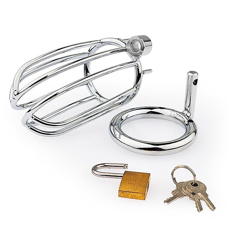 Classic Small Banana Men'S Chastity Cage By Bdstyle - Male Chastity
