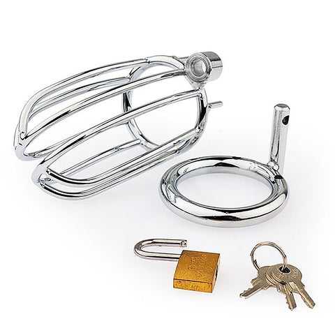 Classic Small Banana Men'S Chastity Cage By Bdstyle - Male Chastity
