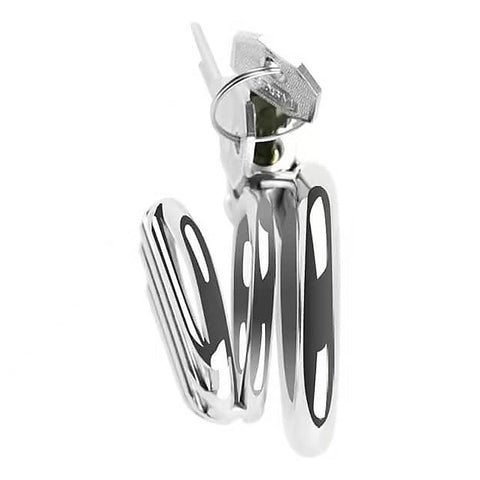 BDStyle Plate Cage Male Chastity Device Large