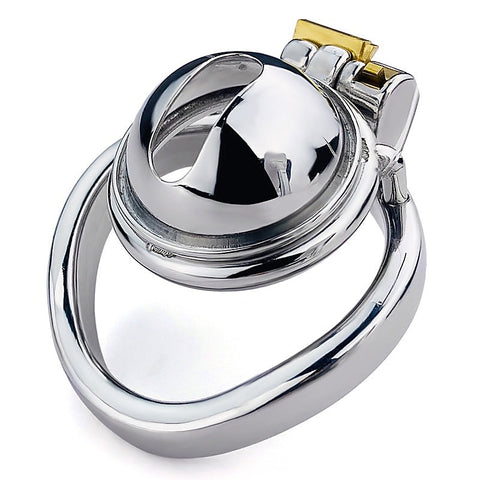 BDStyle Male Chastity Device Penis Cage With Bent Ring
