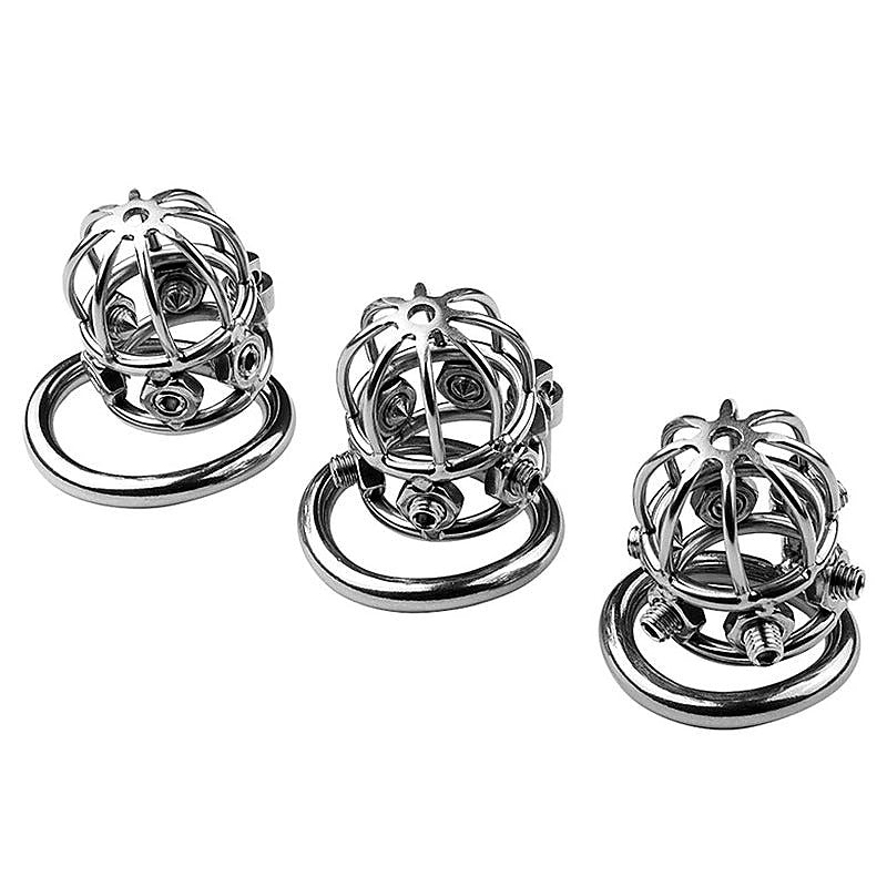 Spike Alloy Male Chastity Cock Cage By Bdstyle - Male Chastity