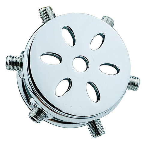 BDStyle Rivet Screw Cover Mens Chastity Lock Cage With Flat Ring