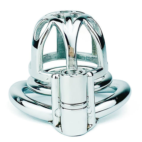 BDStyle Hex Screw Male Chastity Lock Cage With Anti-drop Ring