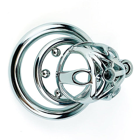 BDStyle Hex Screw Male Chastity Lock Cage With Anti-drop Ring