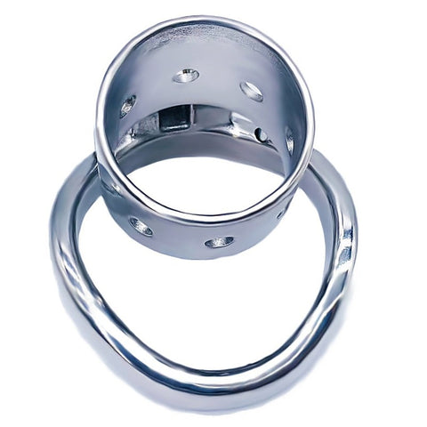 BDStyle Bent Ring Cylindrical Short Male Chastity Lock