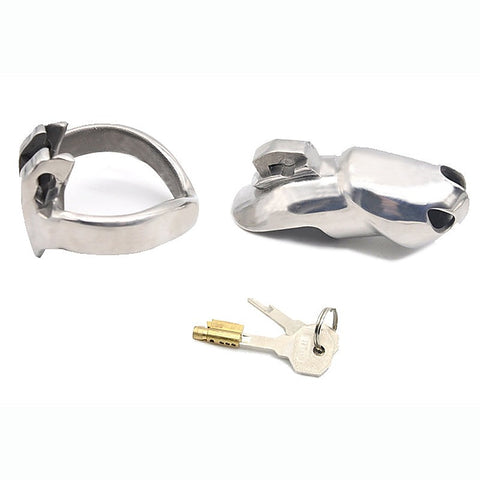 BDStyle Stainless Male Metal Chastity Cage HTV3 Large