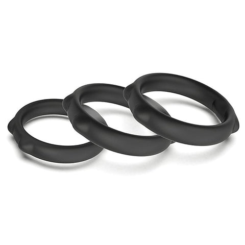 Cat Silicone Cock Ring Set by BDStyle - Cock Ring Sets