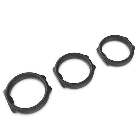 Cat Silicone Cock Ring Set by BDStyle - Cock Ring Sets