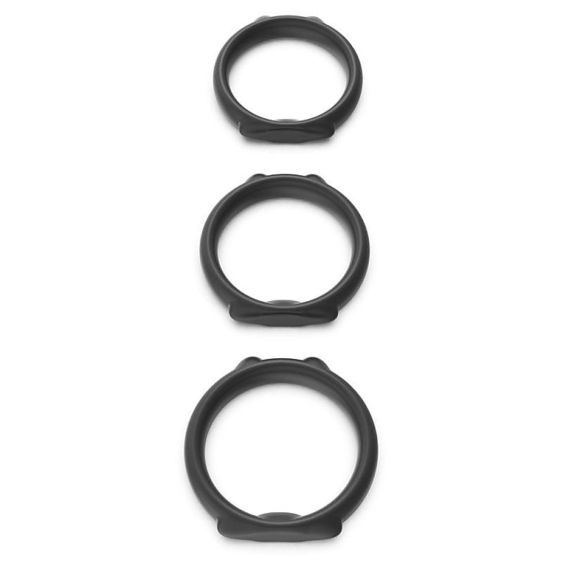 Cat Silicone Cock Ring Set by BDStyle - Cock Ring Sets