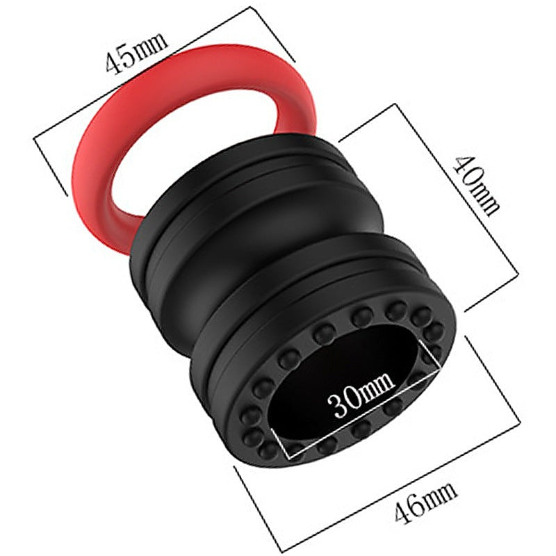 2 Piece Mens Silicone Ball Stretcher By Bdstyle - Ball Stretchers and Crushers