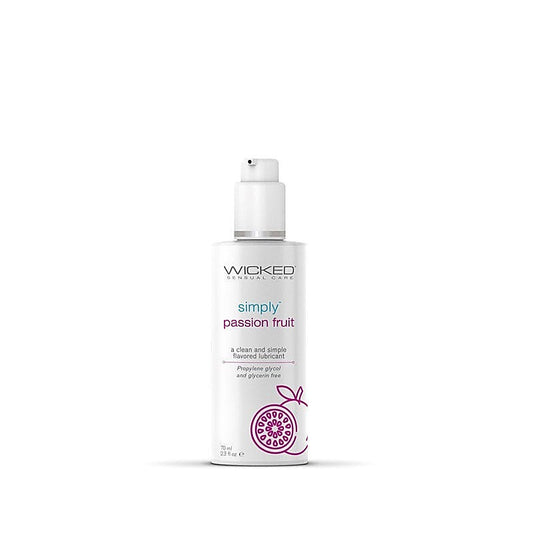 Wicked Simply Aqua Passion Fruit - Water Based Lubes