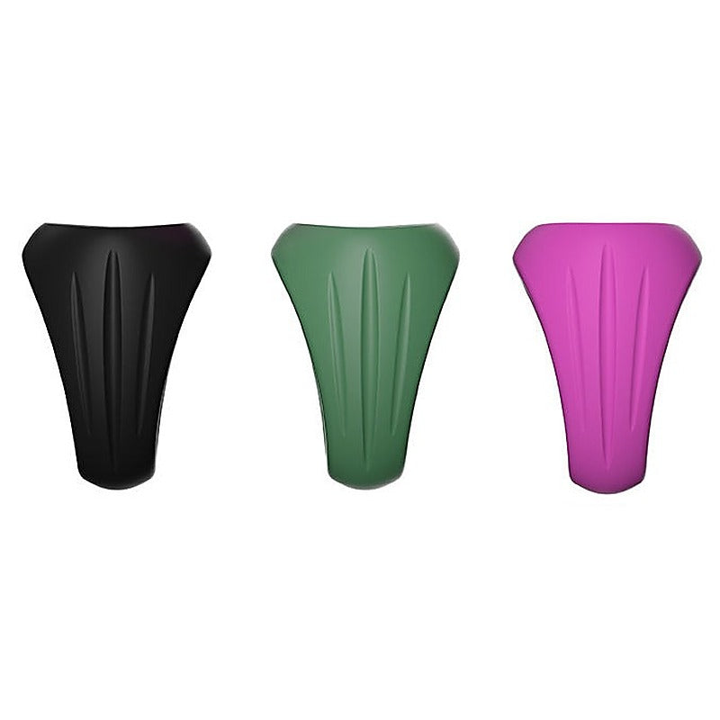 3 In 1 Stretchy Silicone Penis Ring By Bdstyle - Stretchy Cock Rings