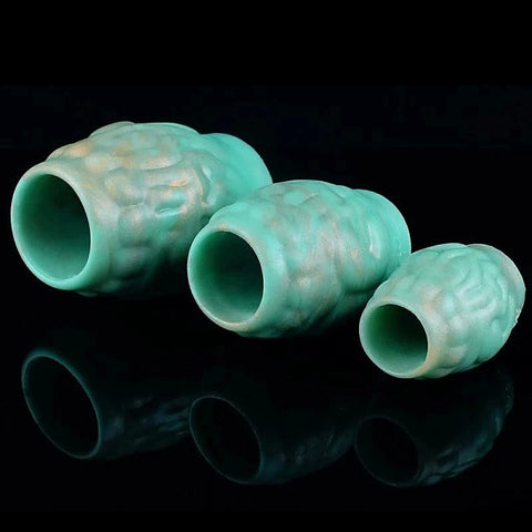 Sex Delay Silicone Lock Ring Medium by BDStyle - Stretchy Cock Rings