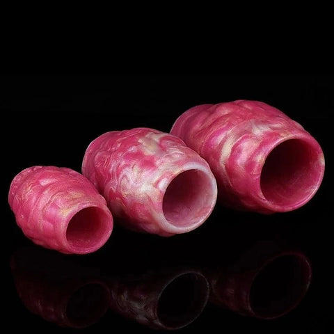 Sex Delay Silicone Lock Ring Medium by BDStyle - Stretchy Cock Rings