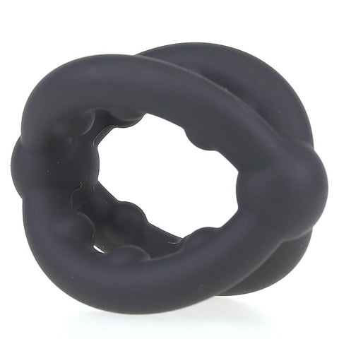 Cross Sex Delay Stretchy Silicone Cock Ring by BDStyle - Stretchy Cock Rings