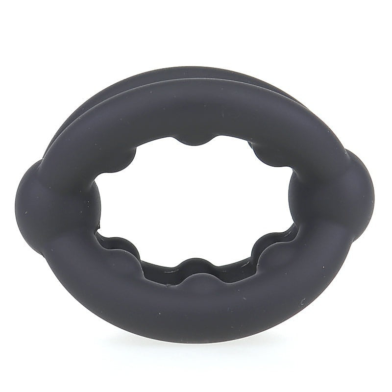 Cross Sex Delay Stretchy Silicone Cock Ring by BDStyle - Stretchy Cock Rings