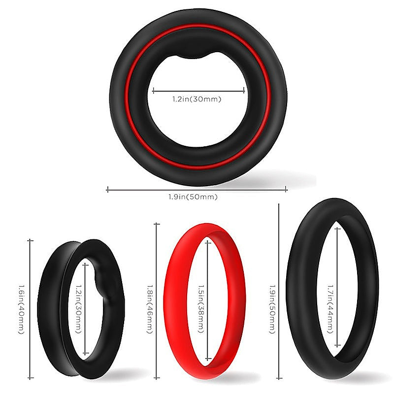 Prower Ring Silicone Cock Ring By S-Hande - Stretchy Cock Rings