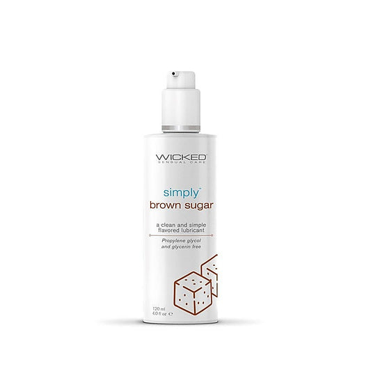 Wicked Simply Aqua Brown Sugar - Water Based Lubes