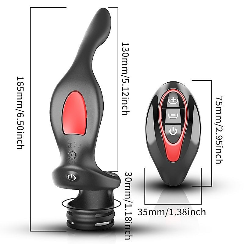 Fly Bird Locking Ring with Massager by BDStyle - Vibrating Cock Rings