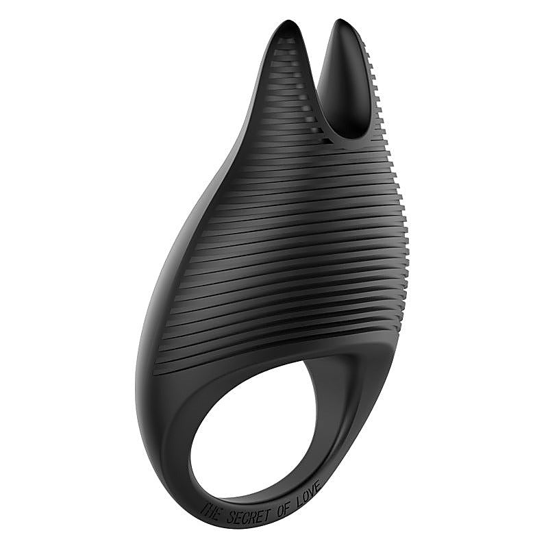 Little Devil 7 Functions Mens Lock Cock Ring by BDStyle - Vibrating Cock Rings