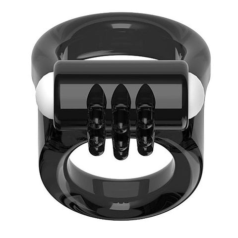 Soft Lock Vibrating Penis Sleeve Cock Ring by BDStyle - Vibrating Cock Rings