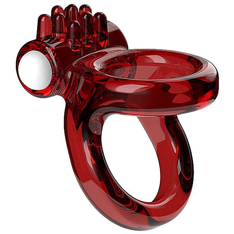 Soft Lock Vibrating Penis Sleeve Cock Ring by BDStyle - Vibrating Cock Rings
