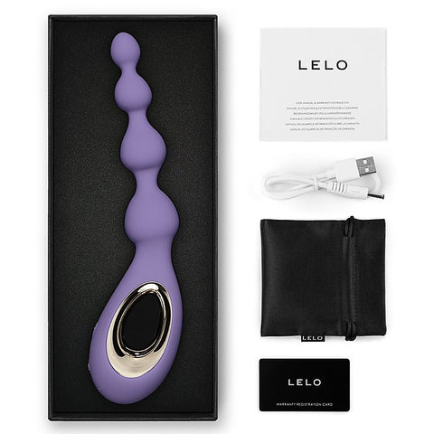Soraya Vibrating Anal Beads Massager By Lelo - Clit Ticklers and Pulsators