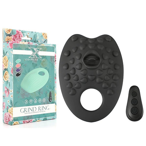X-Men 10 Functions Grinding Cock Ring By Nanma Corporation - Vibrating Cock Rings