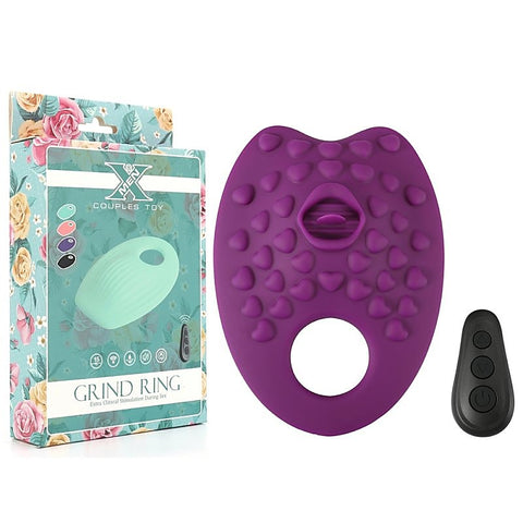 X-Men 10 Functions Grinding Cock Ring By Nanma Corporation - Vibrating Cock Rings