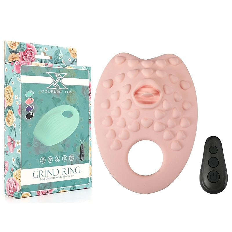 X-Men 10 Functions Grinding Cock Ring By Nanma Corporation - Vibrating Cock Rings