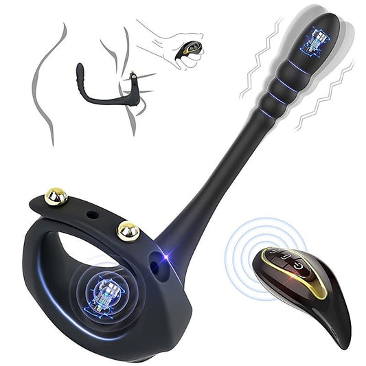 BDStyle Lord Of The Vibration Waterproof Cock Rings - Vibrating Cock Rings
