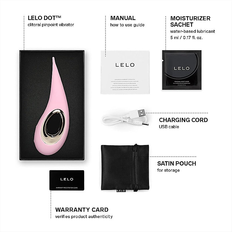 Dot Women'S Clitoral Pinpoint Vibrator By Lelo - Clit Ticklers and Pulsators