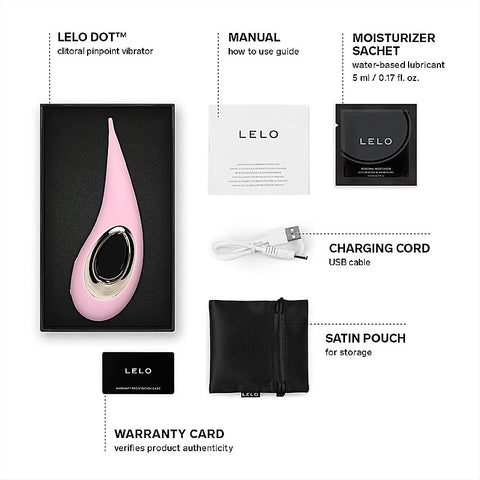 Dot Women'S Clitoral Pinpoint Vibrator By Lelo - Clit Ticklers and Pulsators