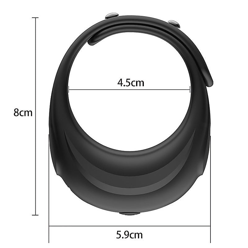 Wrist Watch Adjustable Size Vibrating Cock Ring by BDStyle - Vibrating Cock Rings