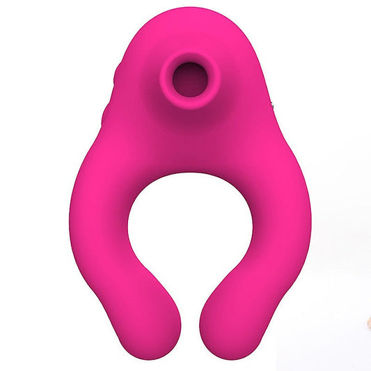 BDStyle 10 Functions Vibrating Suction Cock Ring - Vibrating Cock Rings