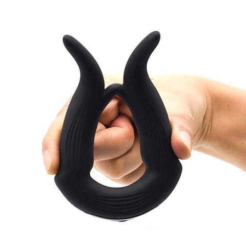 10 Functions Mens Pleasure Lock Cock Ring by BDStyle - Vibrating Cock Rings
