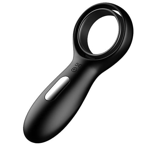 10 Functions Vibrating Cock Ring with Double Ring - Vibrating Cock Rings