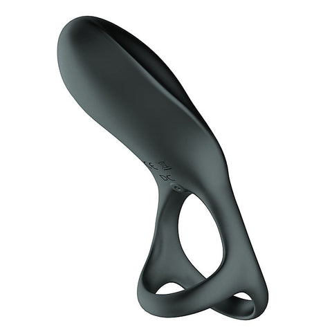10 Functions Vibrating Cock Ring with Three Ring - Vibrating Cock Rings