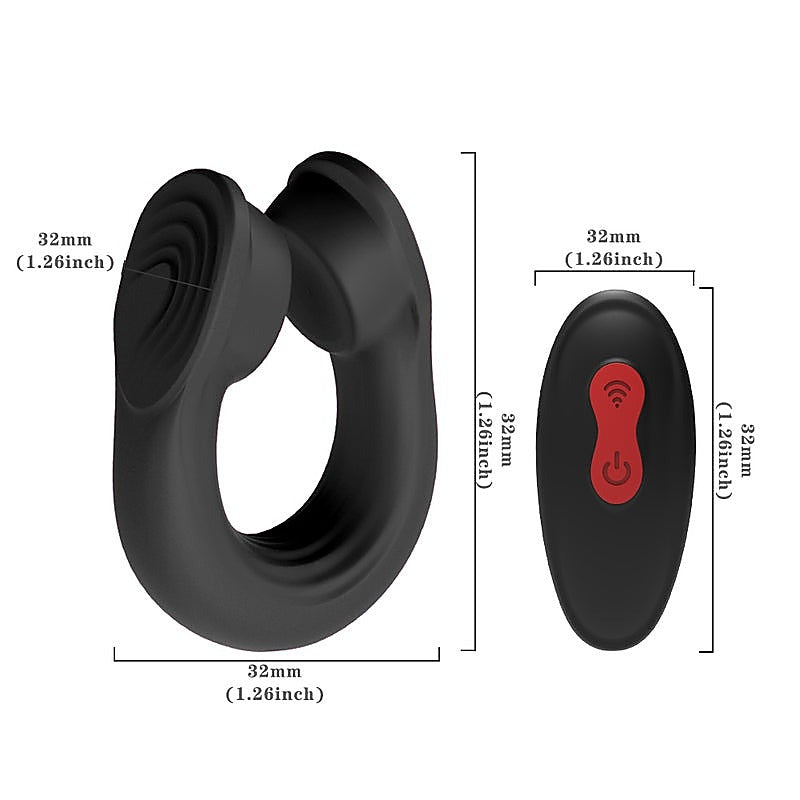 Headset 18 Frequency Vibration Cock Ring By S-Hande - Vibrating Cock Rings