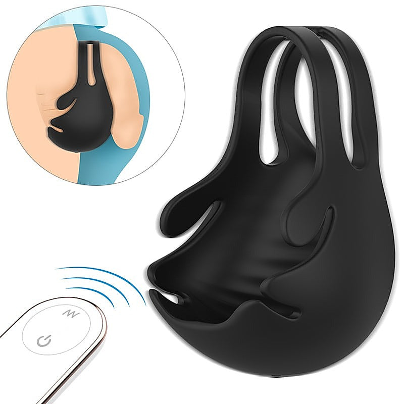 Nest Scrotum Vibrating Mens Cock Ring By S-Hande - Vibrating Cock Rings