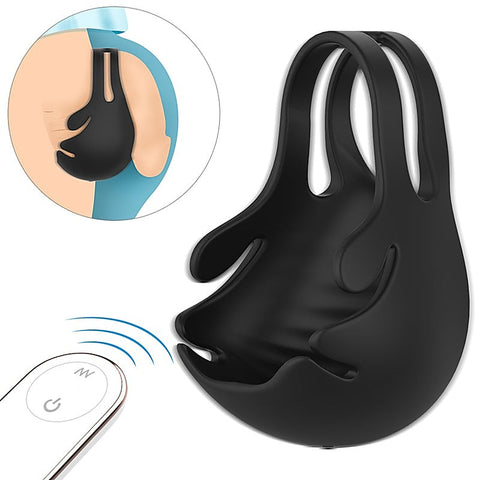 Nest Scrotum Vibrating Mens Cock Ring By S-Hande - Vibrating Cock Rings