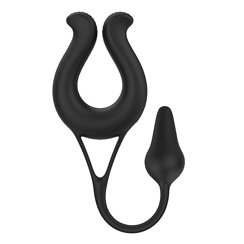 Nicole Vibrating Cock Ring With Anal Plug By S-Hande - Vibrating Cock Rings