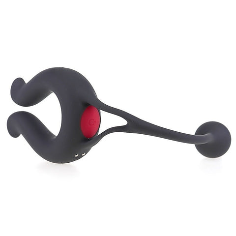 Nicole Vibrating Cock Ring With Anal Plug By S-Hande - Vibrating Cock Rings