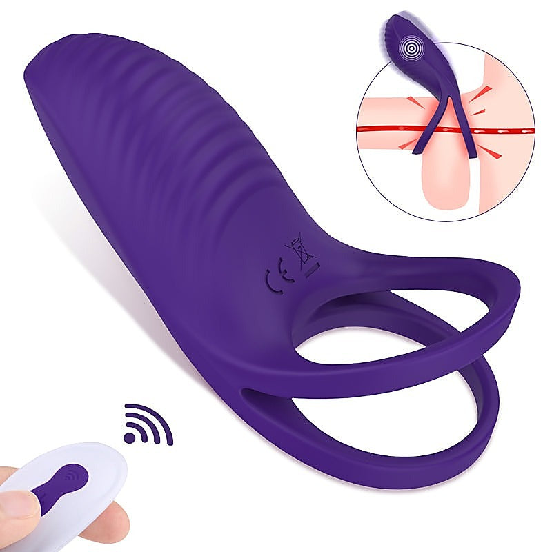 Trap Rechargeable Vibrating Mens Cock Ring By S-Hande - Vibrating Cock Rings