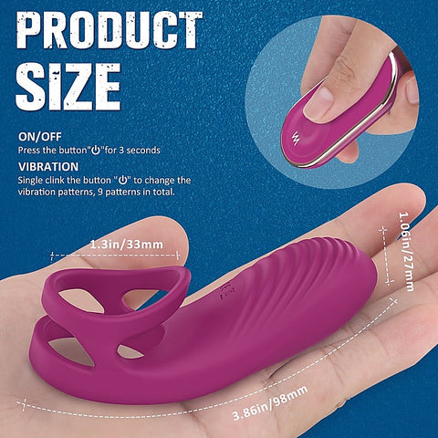 Nicholas Waterproof Rechargeable Cock Ring By S-Hande - Vibrating Cock Rings
