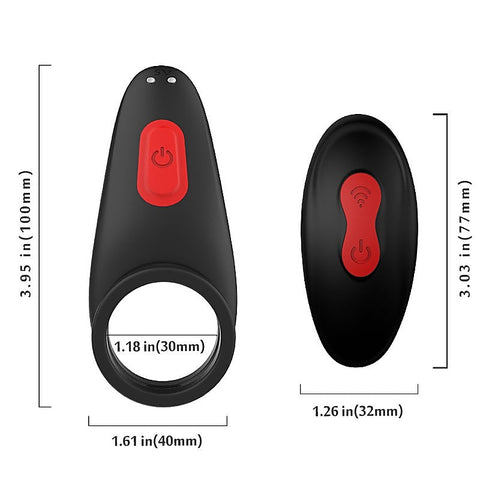 Coco Wireless 9 Frequency Vibration Cock Ring by S-Hande - Vibrating Cock Rings