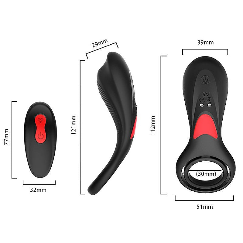 9 Functions Vibrating Cock Ring By S-Hande - Vibrating Cock Rings